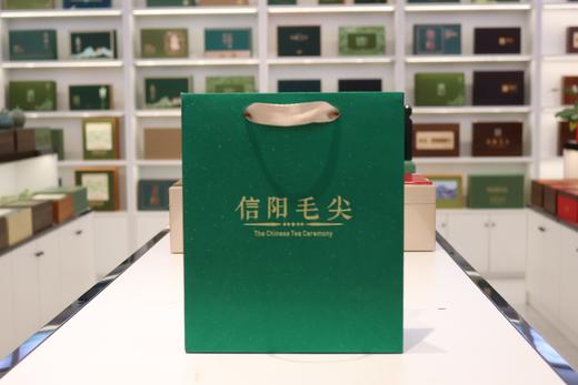 磨砂面【1斤.绿.毛尖手提袋】1.2元1条.1捆50个.满300个包邮 商品图0