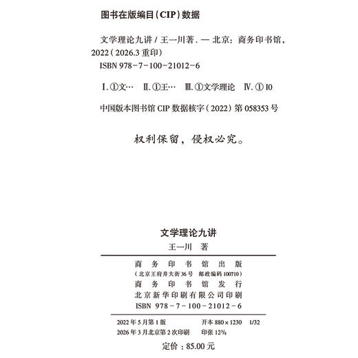 文学理论九讲 商品图1
