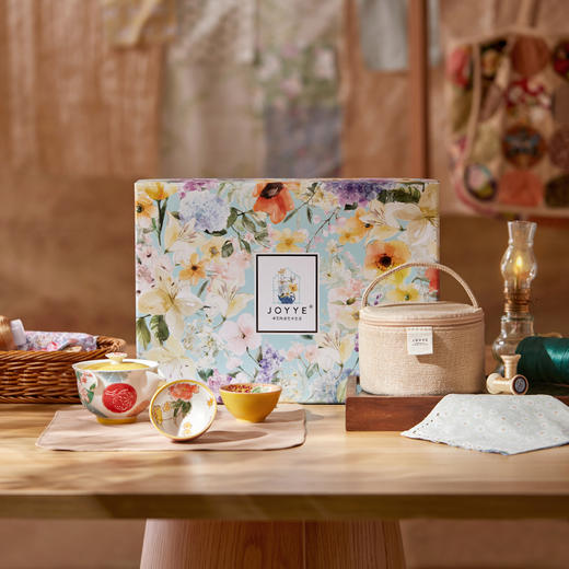 【宫里茶杯】布衣情茶快客杯套装 商品图0