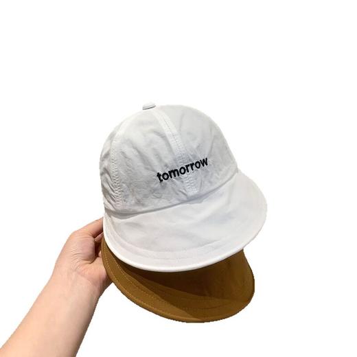 儿童防晒帽子宝宝夏季薄款遮阳渔夫帽男女童大檐速干帽出游遮阳帽 商品图4