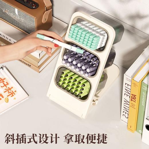 笔筒超大容量  多功能马克水彩笔收纳盒男孩女孩学生书桌面桶2.97 商品图8