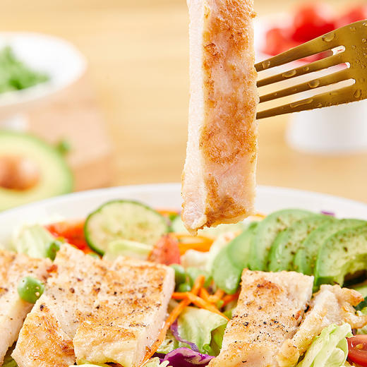 “中国航天事业合作伙伴”永达 牛油果风味鸡排 口感嫩滑 轻食主义 更健康 100g*12袋 商品图6