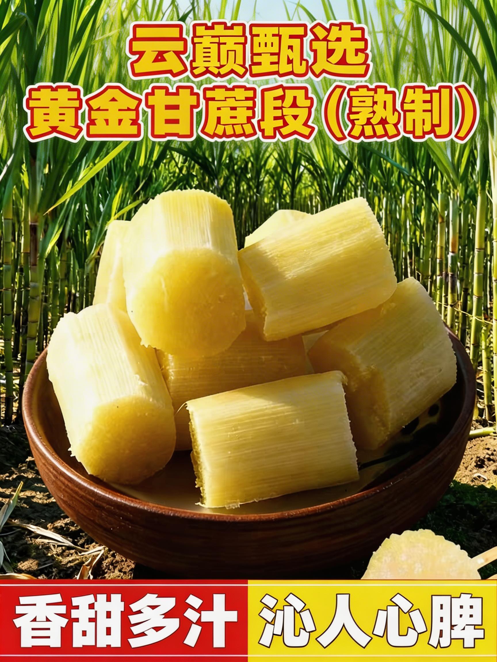 云巅甄选黄金甘蔗段（熟制）