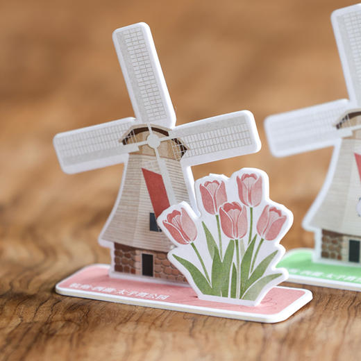 杭州西湖景区太子湾郁金香文创花展限定香氛卡立体造型香卡 商品图4