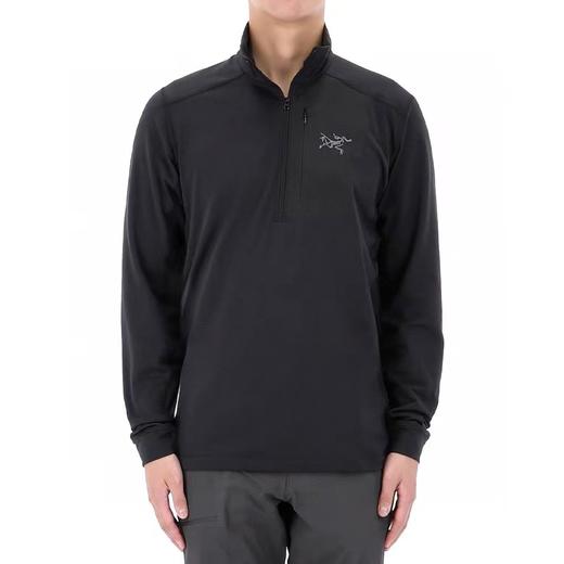 袅家RHO LT ZIP NECK男士速干植绒保暖打底T恤立领半拉链 商品图0