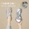 ZHR则则水钻厚底凉鞋女2025夏季新款增高休闲沙滩鞋超软外出女鞋 商品缩略图4
