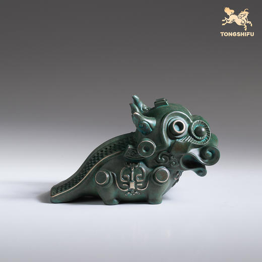 铜师傅 陕西历史博物馆系列《青铜龙铜摆件》青铜摆件 商品图2