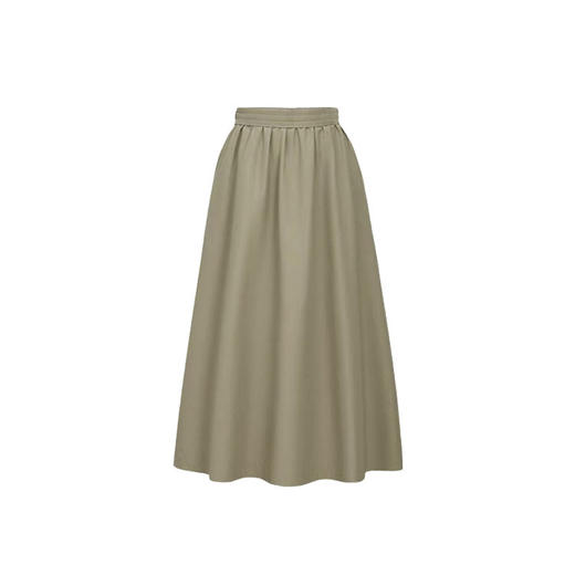 【高品质私服】【ZZ简约复古A字优雅蓬蓬裙】舒适轻便， 柔韧垂坠，细密亲肤G1539-CC【无标出货 介意慎拍】 商品图4