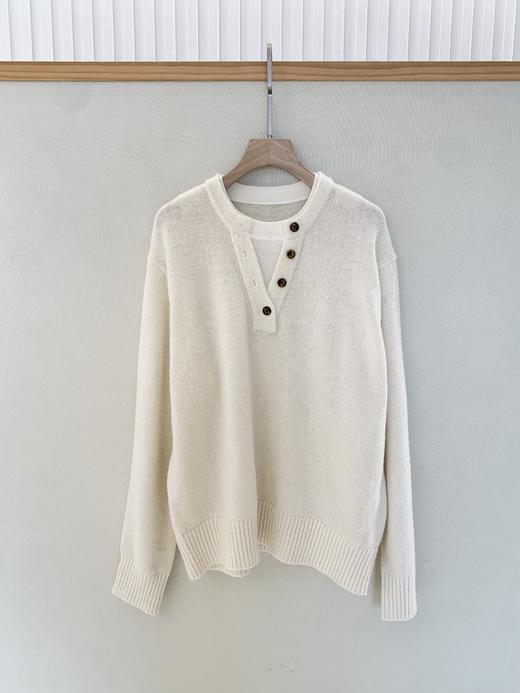 【高品质私服】【MC羊毛假两件套头衫】慵懒中又带着利落筋骨，显瘦又显气质G1711-CC【无标出货 介意慎拍】 商品图8