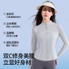 【猫人同厂】lulu同款轻塑运动立领修身防晒衣UPF100+ 高倍防晒冰感透气 MR-YFSS369 商品缩略图2