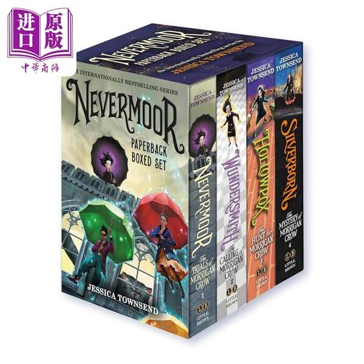 预售 【中商原版】永无境套盒1-4 美版平装 英文原版 Nevermoor Paperback Gift Set Jessica Townsend 商品图0