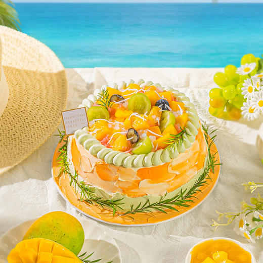 黄金万两0卡糖杨枝甘露米布丁蛋糕 | FALANC CAKE 商品图9