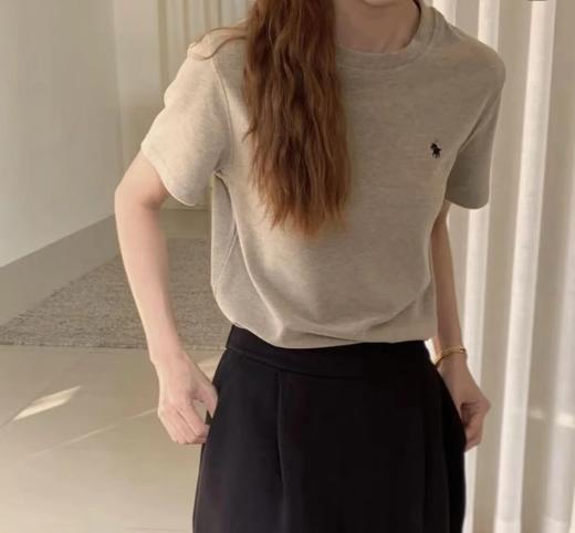 人手款！ 老渠道纯元   小马磨毛t  5色入  经典款基础穿搭必备！圆领短袖T恤 商品图1