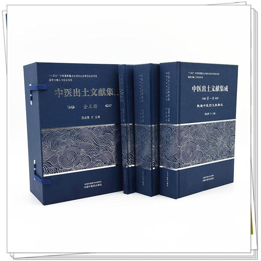 【全三册】中医出土文献集成全集 熊益亮 主编 敦煌中医药文献集注 马王堆汉墓医书集注 战国秦汉出土医药文献集成 中医药出版社 商品图1