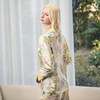 Solo seta22姆米女士真丝花卉印花睡衣套装桑蚕丝家居服2026春夏 商品缩略图4