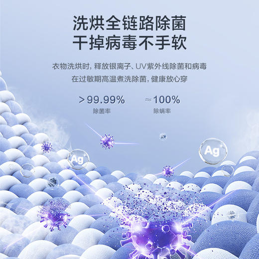 小天鹅迷你小乌梅洗烘三筒分区洗衣机套装TNDD20-08AIDE+TD10VE00 商品图1