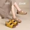 ZHR则则反绒牛皮勃肯凉鞋女厚底舒适凉鞋女夏季时装凉鞋女外穿 商品缩略图9
