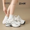 ZHR则则厚底7.3CM内增高老爹鞋女2025夏季网面透气银色休闲运动鞋 商品缩略图8