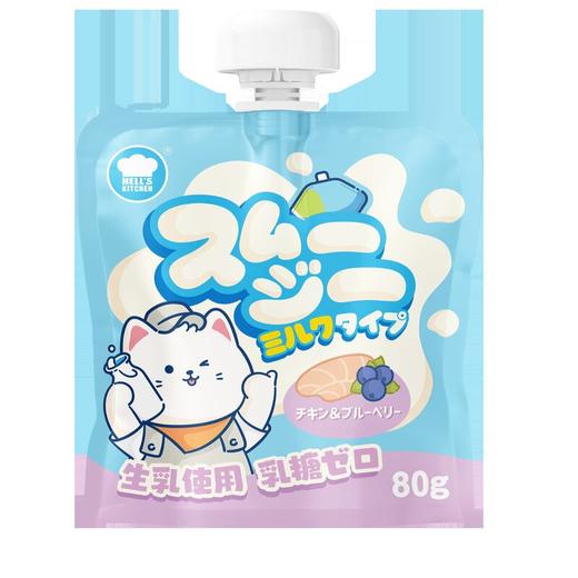 【新品】地狱厨房彩虹奶昔宠物零食猫用奶昔湿粮营养幼猫成猫适口 商品图4