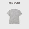 ROMI STUDIO“格雷简约”100%棉经典小圆领正肩短袖T恤 RWDRSY1726 商品缩略图2
