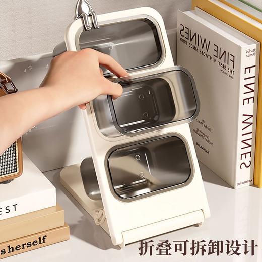 笔筒超大容量  多功能马克水彩笔收纳盒男孩女孩学生书桌面桶2.97 商品图6