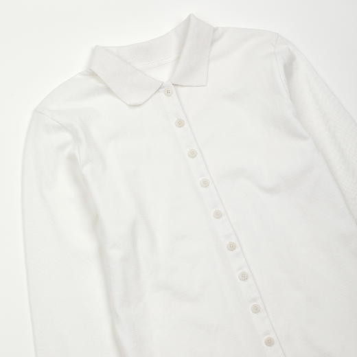 ROMI STUDIO“简约老钱”强捻长绒棉纱挺括翻领开襟上衣RWCSSG7535 商品图2