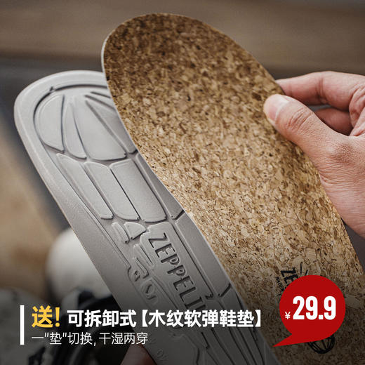 马登洞洞鞋男款2026春季新款户外包头半托两穿凉拖鞋勃肯厨师鞋子 商品图2