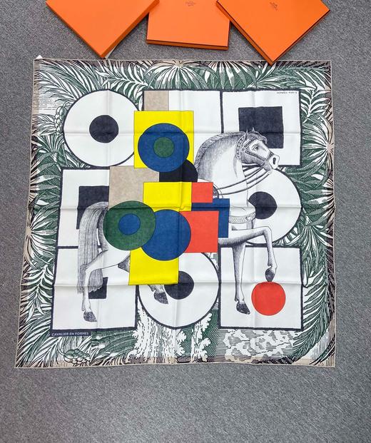 印花丝巾lv 商品图0