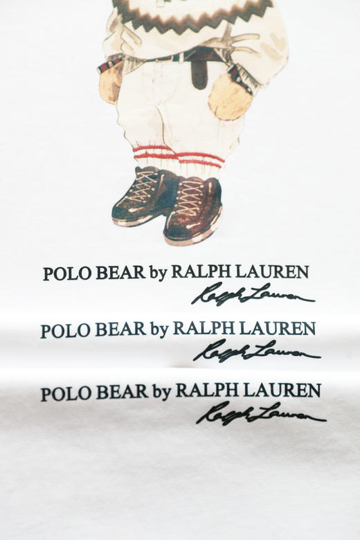 美式卡通tee，松弛感印花半袖儿。本白色复古圆领纯棉t恤E031760 商品图14