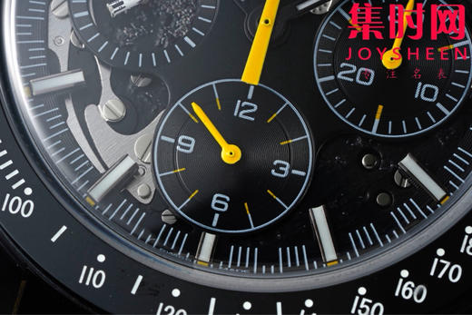 BLS欧米茄 超霸计时系列“月之暗面” 阿波罗8号 小火箭 陶瓷壳 男士腕表 搭载定制Cal.3869手动上链机械机芯 商品图4