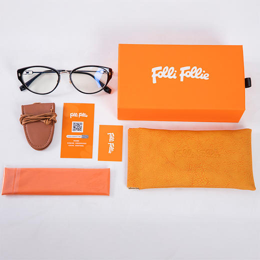 热卖！FolliFollie 猫眼防蓝光眼镜老花镜 轻盈舒适 弓形镜腿设计不夹脸 商品图10
