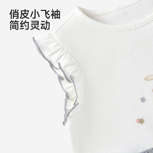 【联名款】英氏&Happy Horse儿童服饰女童连衣裙背心小短裙 商品图3