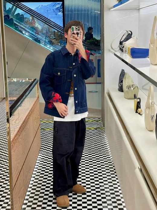 【高品质私服】【BBY牛仔夹克】色泽自然复古，久穿也不易变形褪色N0988-CC【无标出货 介意慎拍】 商品图3