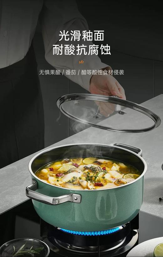 【6F】WMF德国原装进口奈彩米2.0浅汤锅24cm（四色可选） 商品图5