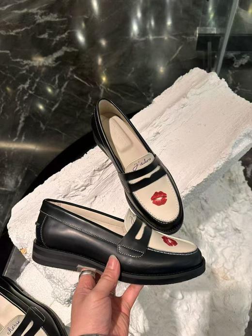 女款唇印乐福鞋he 商品图1