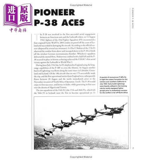 【中商原版】P-38闪电战斗机王牌 欧洲及地中海战区 P-38 Lightning Aces of the ETO MTO 英文原版 John Stanaway 商品图2