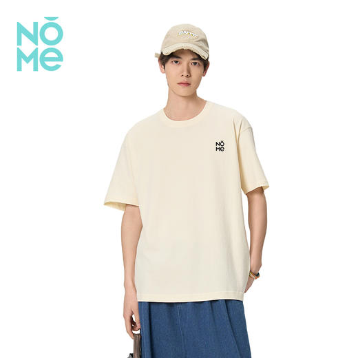 热卖！百搭无敌！【加购3件到手99元，单拍不发货】NOME 情侣款重磅休闲百搭纯棉T恤 宽松版型 亲肤舒适 多色可选 商品图11