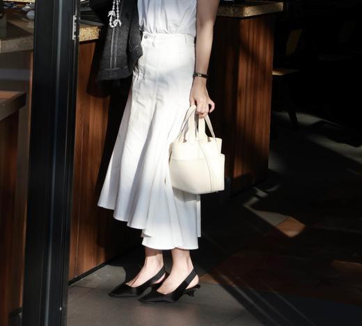 随澜|法式设计不规则鱼尾牛仔裙 商品图6