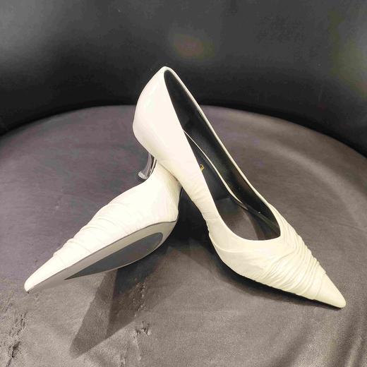 LFGJ  X1701时尚魅惑褶皱高跟鞋 商品图2