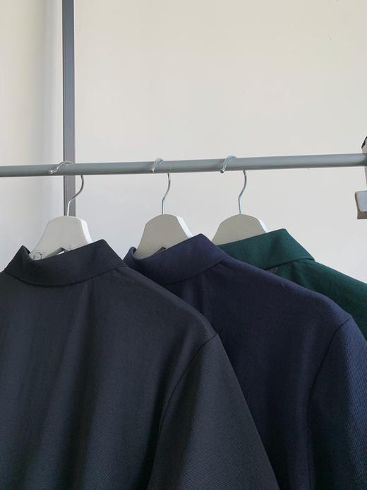 点此购买 哈吉斯夏季男士正肩商务休闲纯色短袖Polo衫 bk 342451 商品图9