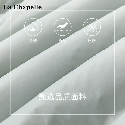 天猫同步【90白鸭绒！】拉夏贝尔/La Chapelle连帽调节绳按扣拉链羽绒服女蓬松保暖加厚外套冬季新款 商品图3