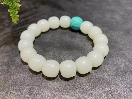 【御珠宫坊·传藏系列】羊脂白玉手串 商品图2