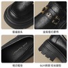 ZHR则则厚底增高6cm乐福鞋单鞋女2025新款百搭高跟小皮鞋学院女鞋 商品缩略图5