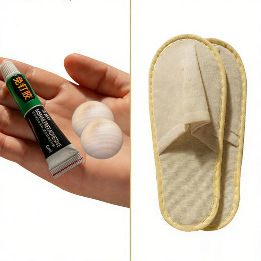 “赠拖鞋1双+荷木两颗+免钉胶1支”兰序 红木足底按摩垫（ 太极款） 商品图5