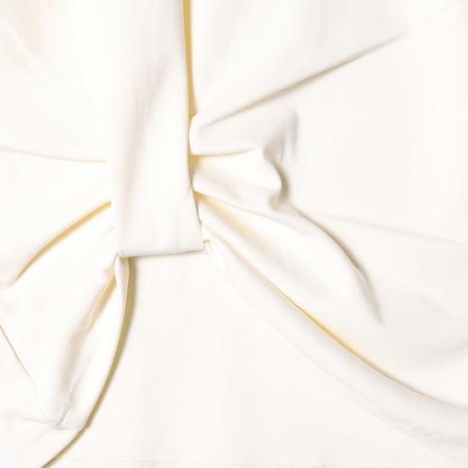 26T168SDSA男装2026新款高贵轻奢小众设计撞色侧边扭结设计圆领短袖T恤 商品图2