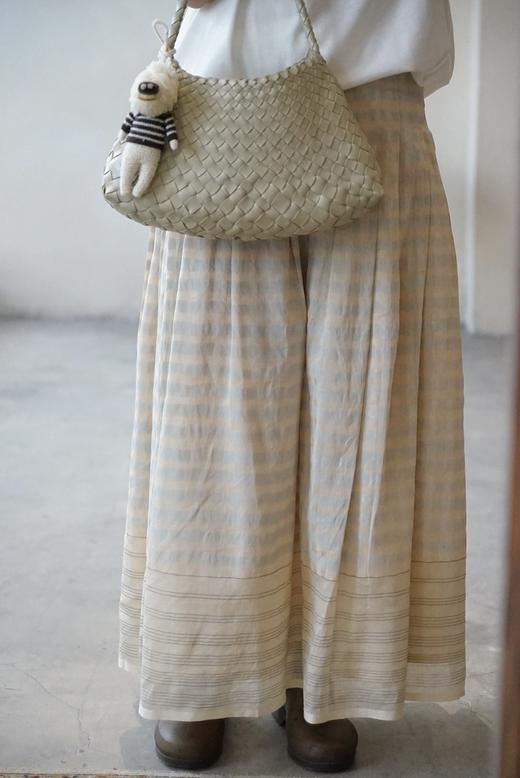 Khadi and Co丝棉格纹半裙 商品图10