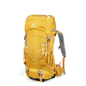 艾王升级35+5L耐磨户外防泼水负重登山包旅游露营双肩背包大容量KA-8109D