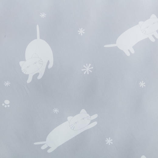 NITORI宜得利家居 夏天强凉感空调盖毯抗菌防臭强冷感毛巾被 S26 猫咪 商品图4