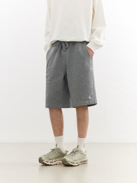 吃茶去chichaqu26春夏经典刺绣全棉短卫裤户外复古山系街头休闲