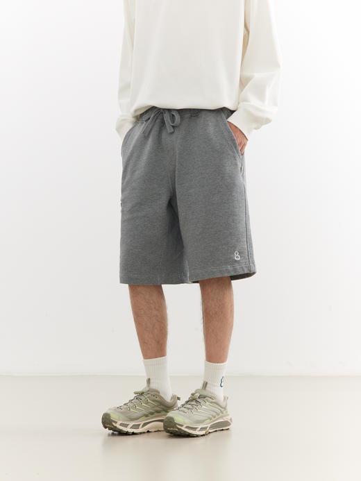 吃茶去chichaqu26春夏经典刺绣全棉短卫裤户外复古山系街头休闲 商品图0